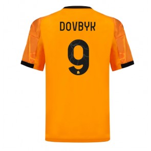 AS Roma Artem Dovbyk #9 Bortatröja 2025-26 Kortärmad